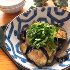 火を使わない❗️冷やして食べる♡レンチンなすの甘味噌生姜煮