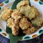 豚ガリ揚げ。
