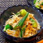 【レンジで簡単和物!!】えのきとオクラの和風和え