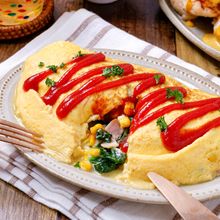 【ほうれん草のベーコンチーズオムレツ】皆大好き♡定番オムレツ