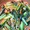 和音の作ってみた!投稿(〝生姜が香るしゃきしゃき小松菜炒め〟味付けめんつゆだけ!)