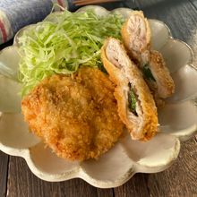 大葉チーズのチキンカツ