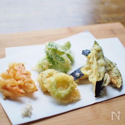 夏野菜の天ぷら