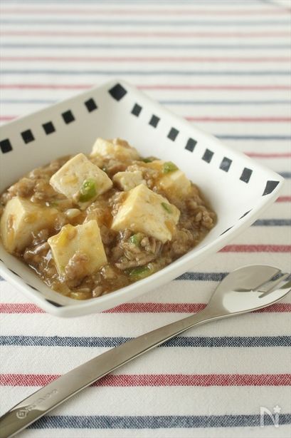 給食の麻婆豆腐