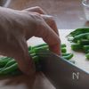 いんげんの新生姜和えの工程3