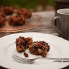 しっとり！オートミールケーキ✽チョコバナナ