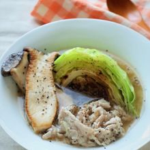 【キャベツと豚肉のうま塩スープ】簡単！ダイエットに！