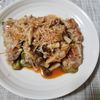 とももの作ってみた!投稿(豚こまで簡単《ピーマンの肉詰め♡きのこソース》)