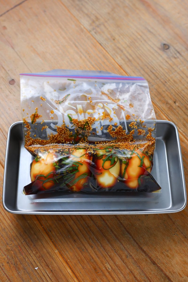調味料1つで感動の旨さ】半熟卵の味玉ごはん☆作り置きにも〇 | レシピ