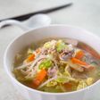 【糖質オフ】春キャベツたっぷりな豆腐干絲のタンメン風