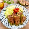 のりのり🐾🎀🤍の作ってみた!投稿(【お弁当おかずにも】ピーマン肉詰めの甘酢がらめ)