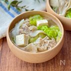 豚肉とたっぷり野菜のおかずスープ