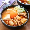 【豚キムチスンドゥブ】味付け簡単！魚介のうま味がぎゅっと♪