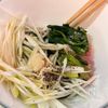 【簡単副菜！おつまみにも】ほうれん草とネギのナムルの工程3