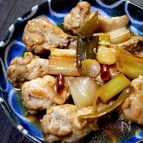 鶏手羽元とのポン酢煮