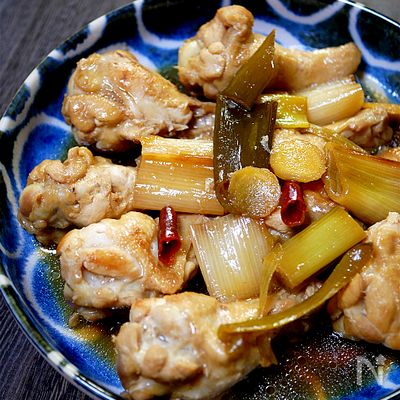 鶏手羽元とのポン酢煮