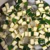 【ズッキーニとツナのイタリアン白和えサラダ】うどんスープで!の工程4