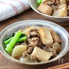 煮込み15分【牛肉と大根の煮物】