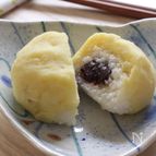 さつまいもあんのおはぎ。