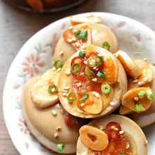 ♡にんにくたっぷり♡スタミナ味玉♡