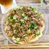 のりのり🐾🎀🤍の作ってみた!投稿(毎日食べても飽きない！「オクラともずくの冷やし梅そうめん」)