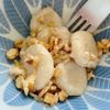ことのの作ってみた!投稿(はちみつで食べる♪もちもちおから白玉団子!砂糖不使用)