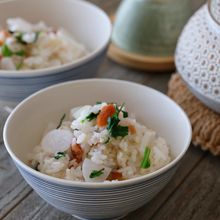 無病息災!七草を美味しく!簡単に!【梅と春の七草の混ぜご飯】