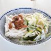 【レンジで簡単】いかの塩辛の混ぜうどんの工程2