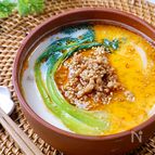お味噌で作る♡『豆乳担々うどん』お子様にも♪