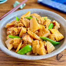 旬を味わう♪旨み広がる【鶏肉とたけのこの甘辛煮】