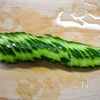 春雨ときゅうりの中華風ハチミツ梅肉和えの下準備