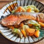 お野菜たっぷり北海道気分♪鮭のちゃんちゃん焼き
