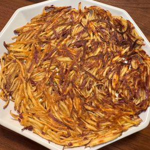フミの作ってみた!投稿(【さつまいもの塩バターガレット】カリッほくっ♬︎健康ヘルシー)