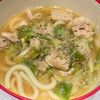 すみれの作ってみた!投稿(ゴマ油香る♡『鶏ネギうま塩うどん』)
