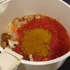 煮込み時間約10分！【えびのトマトクリームカレー】の工程3