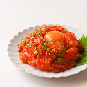 rcwの作ってみた!投稿(辛うま☆サーモンキムチユッケ)