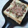M*Pの作ってみた!投稿(トースターで楽々!モリモリお好み焼き風トースト)