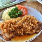 【そのまま焼くだけ】オニオンソースの豚バラステーキ