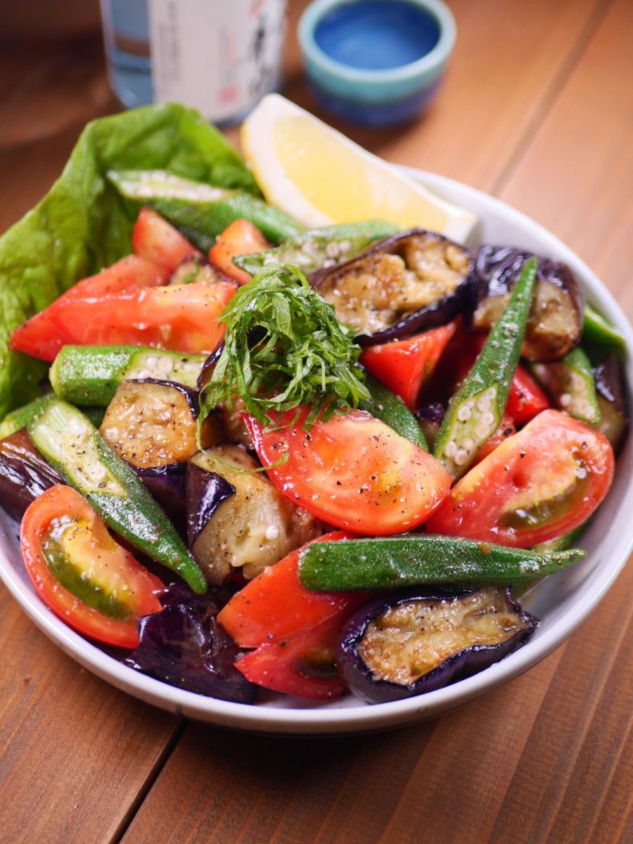 冷た～い🐧夏野菜の塩レモンのマリネサラダ🌻😋🌻 | レシピサイトNadia