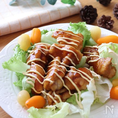 生野菜と一緒にどうぞ 子供も大好き 鶏肉の甘酢だれマヨビーム By ともきーた 伊藤 智子 レシピサイト Nadia ナディア プロの料理家のおいしいレシピ