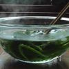 空心菜の夏ナムルの工程2
