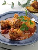 簡単！トロっトロ溶けちゃうチキンのトマト煮