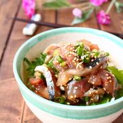 鯵（あじ）のさっと漬け丼