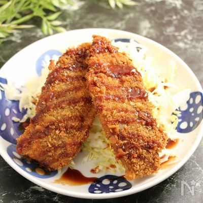 鯵の三枚おろし～アジフライ　おろしたてはふんわり美味しい