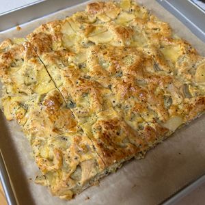 冷麺の作ってみた!投稿(型不要！【オールりんご】混ぜてトースターで焼くだけ)