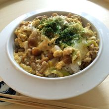 きのこたっぷり我が家の親子丼