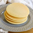 ベーキングパウダー不使用！離乳食おやつに♪米粉パンケーキ