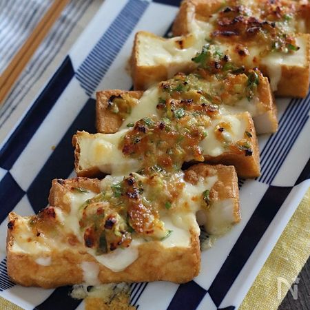 厚揚げのねぎ味噌マヨ焼き By 小春 ぽかぽかびより レシピサイト Nadia ナディア プロの料理家のおいしいレシピ