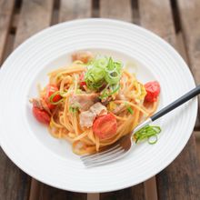 【超簡単!初心者でもできる!】豚肉と白菜の味噌和風パスタ