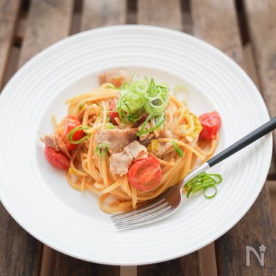 【超簡単!初心者でもできる!】豚肉と白菜の味噌和風パスタ